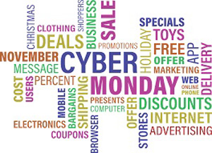 Bulletin board for Cyber Monday